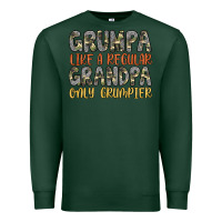 Sports Green grumpa like a regular grandpa only grumpier Premium Sweatshirt - Artiststas