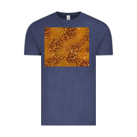 Vintage Denim glitter cowhide Vintage Tee - TumblerDesignByShophia