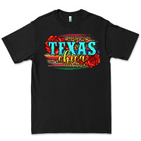 Black Texas Chica with roses Premium Tee - Jasminsmagicworld