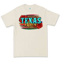 Bone Texas Chica with roses Premium Tee - Jasminsmagicworld