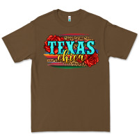Cacao Texas Chica with roses Premium Tee - Jasminsmagicworld