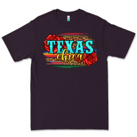 Plum Texas Chica with roses Premium Tee - Jasminsmagicworld