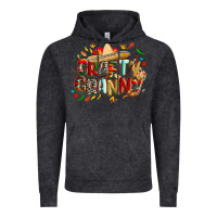 Vintage Black Cinco de mayo crafty granny Vintage Hoodie - CowGirlArtShop