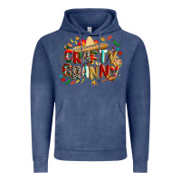 Vintage Denim Cinco de mayo crafty granny Vintage Hoodie - CowGirlArtShop