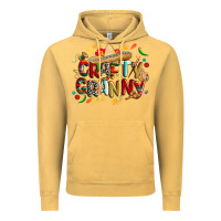 Cinco De Mayo Crafty Granny Vintage Hoodie | Teevron