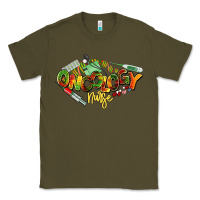 Army Green oncology nurse juneteenth Classic Tee - NancyCooperArtShop