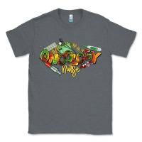 Charcoal Heather oncology nurse juneteenth Classic Tee - NancyCooperArtShop