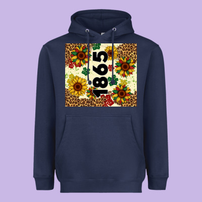 Juneteenth 1865 Sunflowers Heavyweight Hoodie Designed By Artiststas