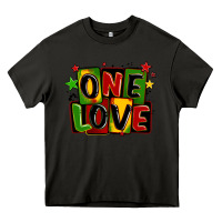 Asphalt one love juneteenth Heavy Core Tee - LillyAllenDesigns