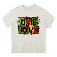 One Love Juneteenth Heavy Core Tee | Teevron