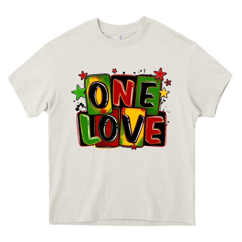 One Love Juneteenth Heavy Core Tee by LillyAllenDesigns | Teevron