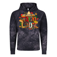 Cloud Black cinco de mayo taco lady Vintage Hoodie - CowGirlArtShop