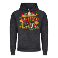Vintage Black cinco de mayo taco lady Vintage Hoodie - CowGirlArtShop