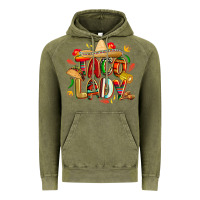 Vintage Olive cinco de mayo taco lady Vintage Hoodie - CowGirlArtShop