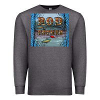 Charcoal Heather rod father Premium Sweatshirt - Artiststas