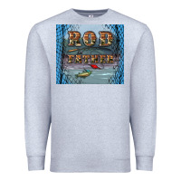 Heather Grey rod father Premium Sweatshirt - Artiststas