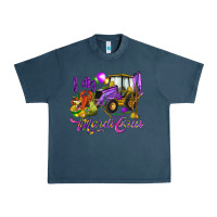 Midnight Navy I dig Mardi Gras Urban Heavy Tee - HowdyJamesFarm