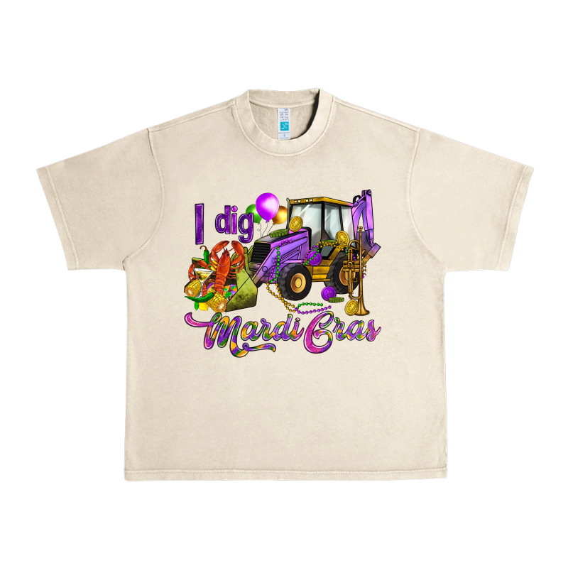 I Dig Mardi Gras Urban Heavy Tee by HowdyJamesFarm | Teevron