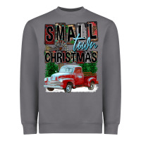 Storm Small Town Christmas Heavyweight Sweatshirt - FaDigitalArtStudio