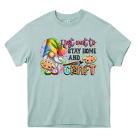 Arona i just want to stay home and craft Heavy Core Tee - LillyAllenDesigns