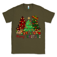 Army Green merry christmas trees Classic Tee - NancyCooperArtShop