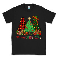 Black merry christmas trees Classic Tee - NancyCooperArtShop