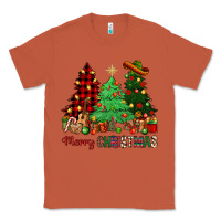 Copper merry christmas trees Classic Tee - NancyCooperArtShop