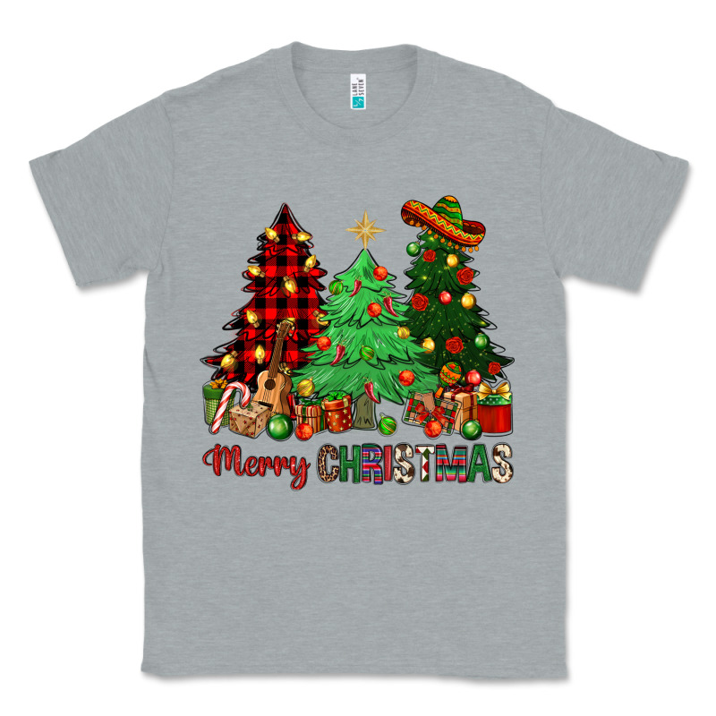 Merry Christmas Trees Classic Tee by NancyCooperArtShop | Teevron
