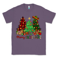 Lavender merry christmas trees Classic Tee - NancyCooperArtShop