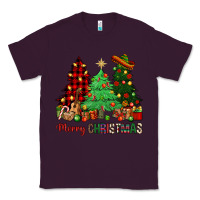 Plum merry christmas trees Classic Tee - NancyCooperArtShop