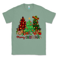 Sage merry christmas trees Classic Tee - NancyCooperArtShop