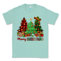 Seafoam merry christmas trees Classic Tee - NancyCooperArtShop