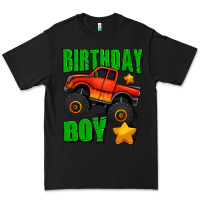 Black birthday boy monster truck Premium Tee - Jasminsmagicworld