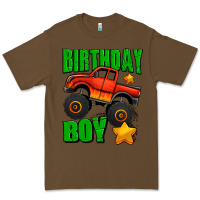 Cacao birthday boy monster truck Premium Tee - Jasminsmagicworld