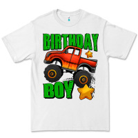 White birthday boy monster truck Premium Tee - Jasminsmagicworld