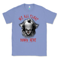 Colony Blue It Movie Pennywise We All Float Down Here Classic Tee - minhPixels