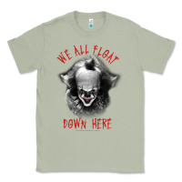 Matcha It Movie Pennywise We All Float Down Here Classic Tee - minhPixels