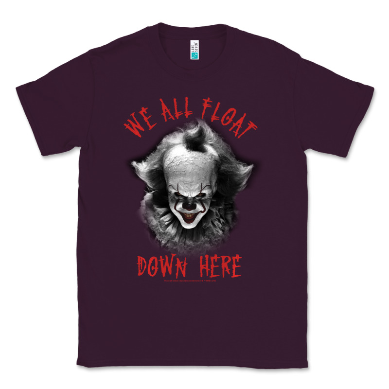 It Movie Pennywise We All Float Down Here Classic Tee by minhPixels | Teevron