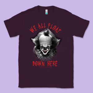 It Movie Pennywise We All Float Down Here Classic Tee Designed By Minhpixels