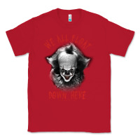Red It Movie Pennywise We All Float Down Here Classic Tee - minhPixels