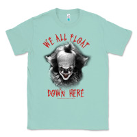 Seafoam It Movie Pennywise We All Float Down Here Classic Tee - minhPixels