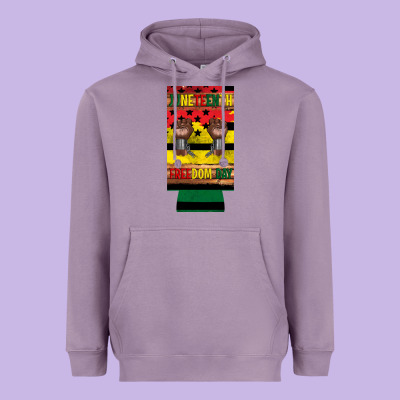 Juneteenth Freedom Day 12 Oz Can Cooler (slim) 2 Heavyweight Hoodie Designed By Artiststas