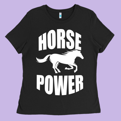 Horse Power Ladies Tee Designed By Bettercallsaul