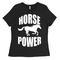 Black Horse Power Ladies Tee - Bettercallsaul