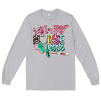 Moon Dust resting nurse face Long Sleeve Tee - CowGirlArtShop