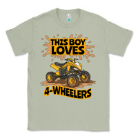 Matcha Kids Atv Outfit 4 Wheeler Mudding Gift- Boys Four Wheeler Classic Tee - minhPixels