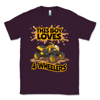 Plum Kids Atv Outfit 4 Wheeler Mudding Gift- Boys Four Wheeler Classic Tee - minhPixels