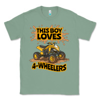 Sage Kids Atv Outfit 4 Wheeler Mudding Gift- Boys Four Wheeler Classic Tee - minhPixels