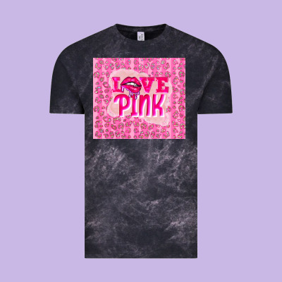 Love Pink Vintage Tee Designed By Tumblerdesignbyshophia