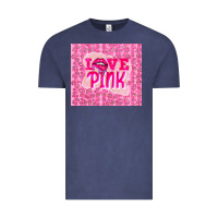 Vintage Denim love pink Vintage Tee - TumblerDesignByShophia